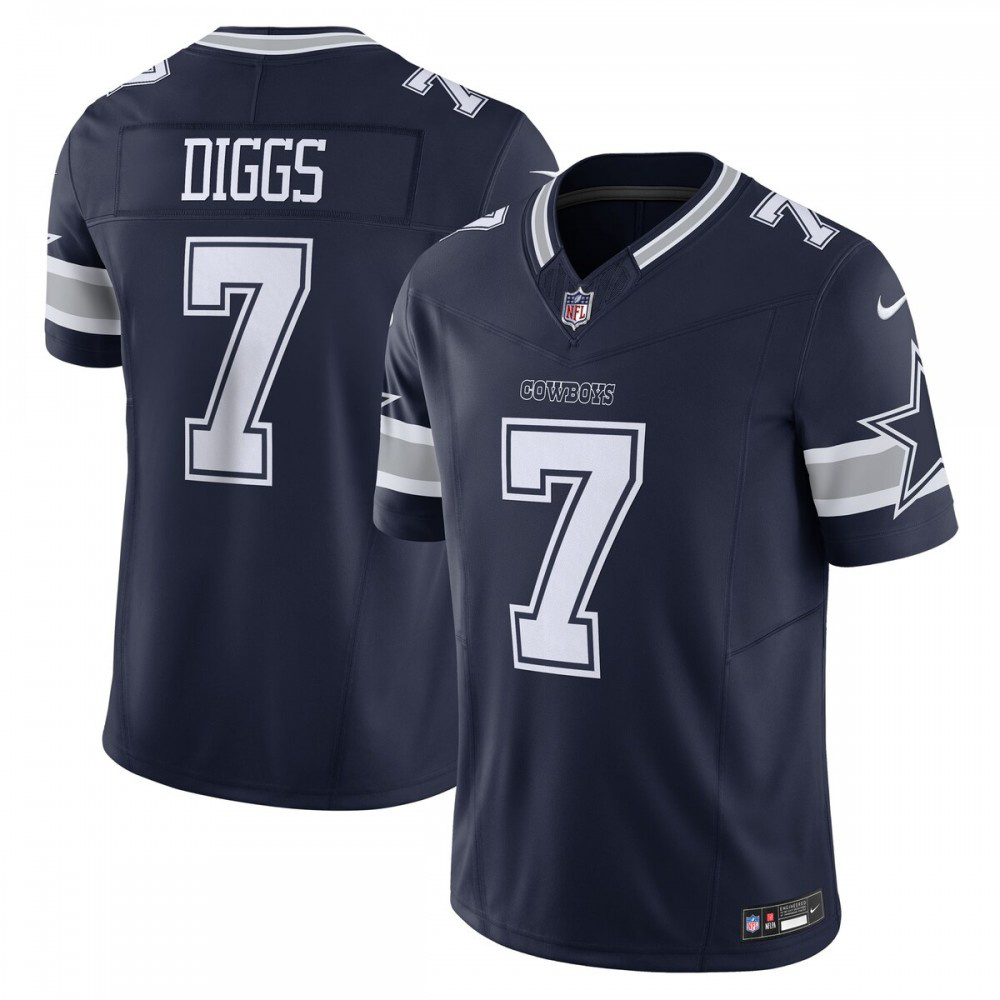 Trevon Diggs Dallas Cowboys Nike Vapor F.U.S.E. Limited Jersey - Navy-GridironStore